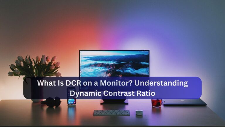 What Is DCR on a Monitor?